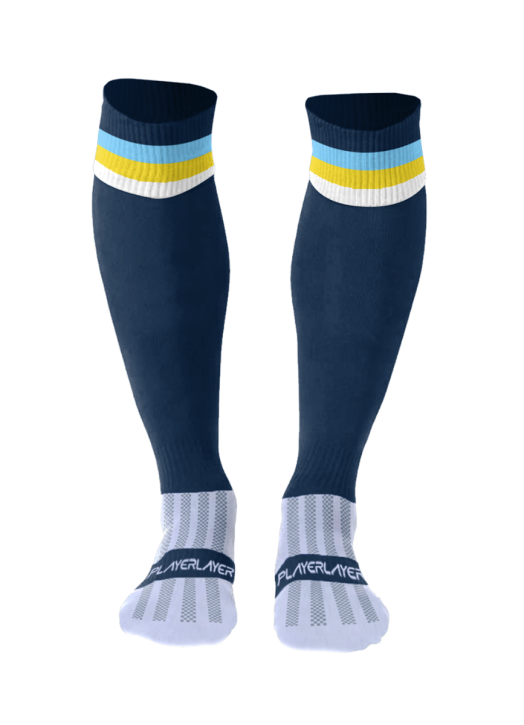 Adult Euro Socks Cool Max Navy Blue