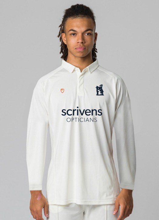 Men's Move Cricket Shirt LS Cream