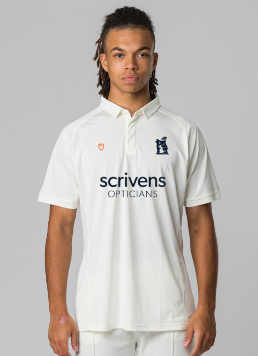 Men's Move Cricket Shirt SS Cream