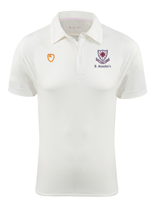 Junior Cricket Shirt SS Cream