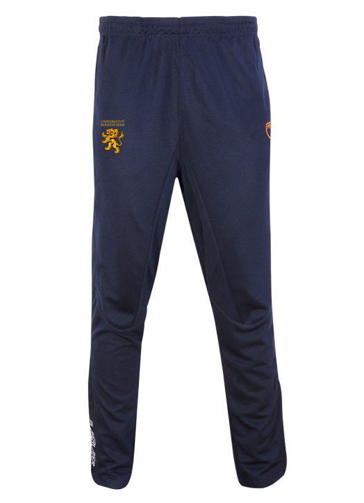Navy polyester sale pants