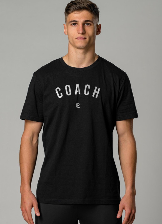 Men's EcoLayer Coach Tee Black