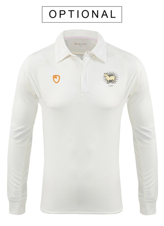 Men's Cricket Shirt LS Cream