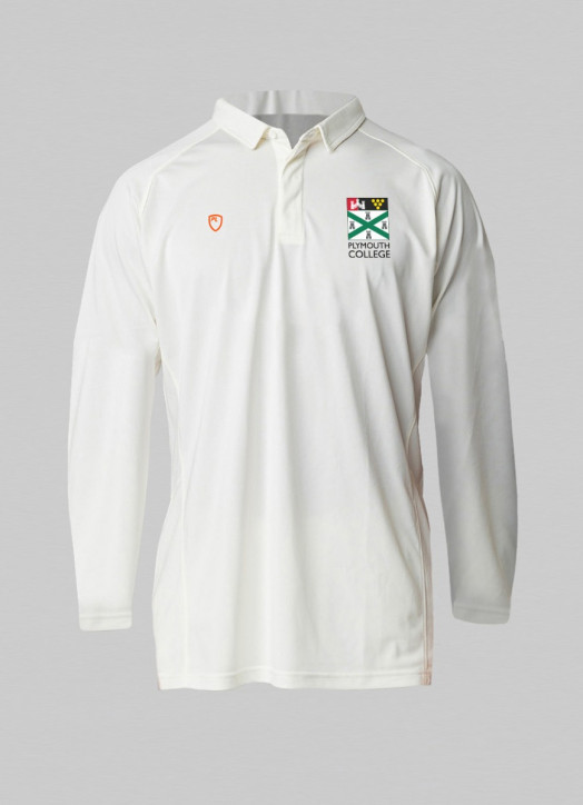 Men's Move Cricket Shirt LS Cream