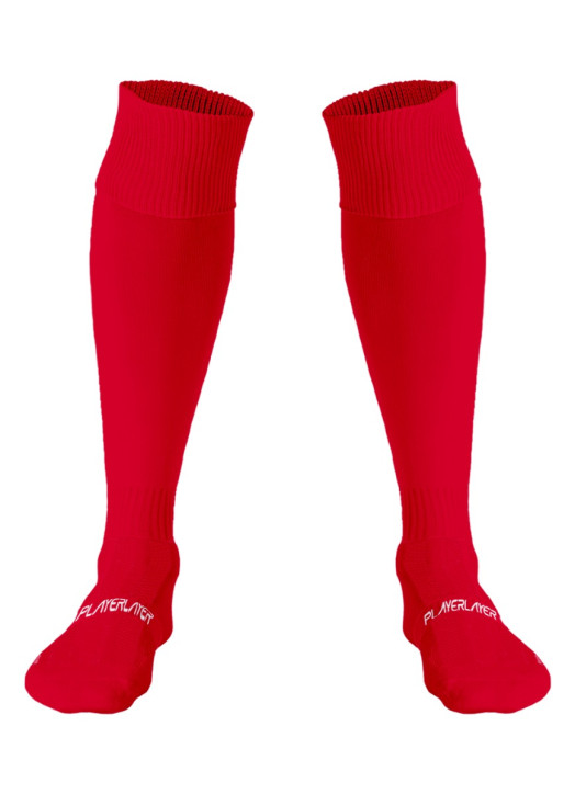 Adult Playing Socks Scarlet Red