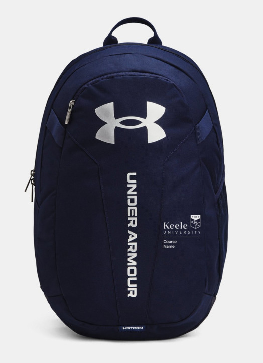 UA Hustle Lite Backpack Navy Blue