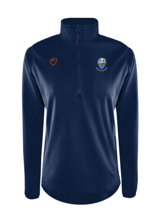 Women's Quarter Zip MidLayer Navy Blue