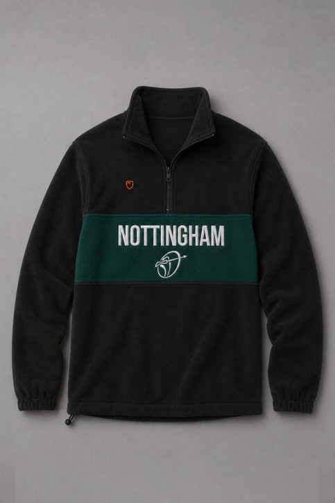 Unisex Oversized Fleece Black