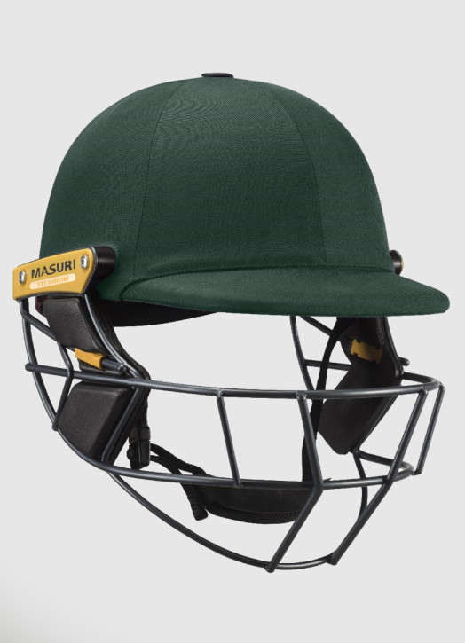 Masuri Junior T Line Steel Helmet Green