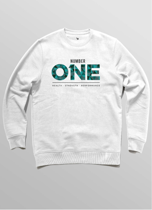 Unisex Sweatshirt White