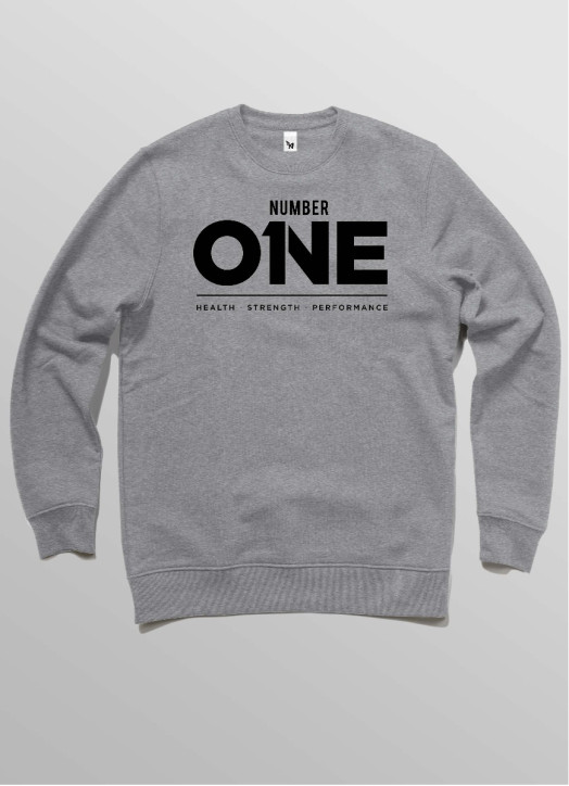 Unisex Sweatshirt Grey Marle