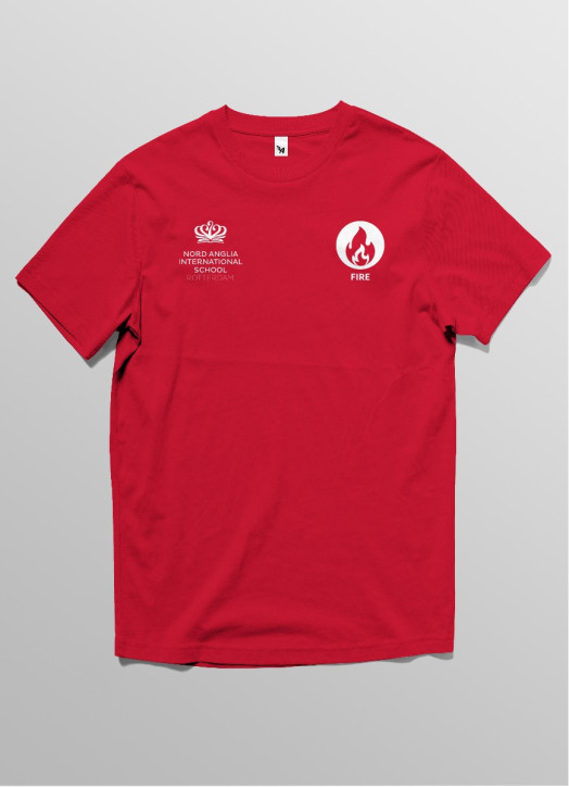 Men's Tee Red - Fire