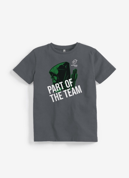Junior Tee Gunmetal Grey