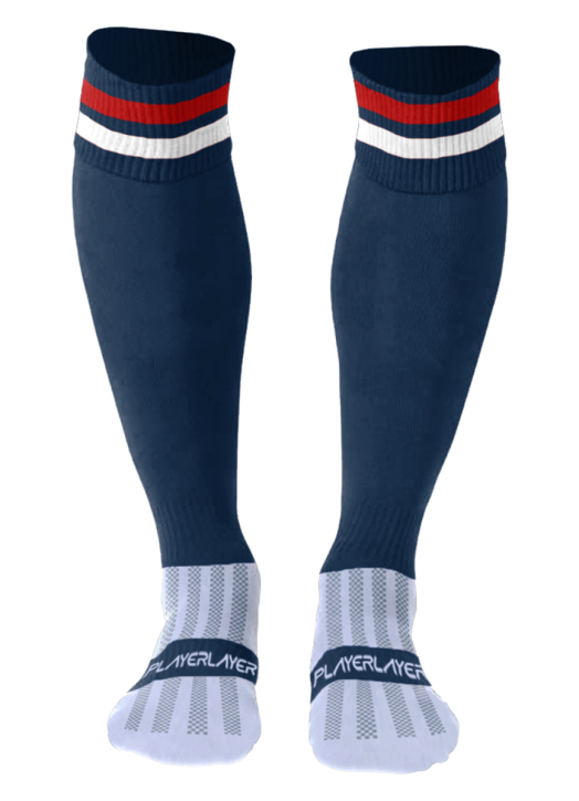 Adult Euro Socks Cool Max Navy Blue