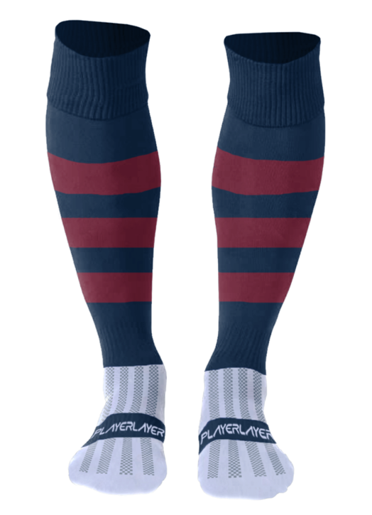 Adult Euro Socks Cool Max Navy Blue