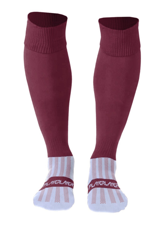 Adult Euro Socks Cool Max Maroon