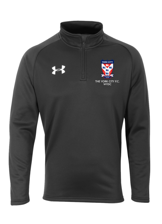 Men's Armour Fleece 1/4 Zip Black