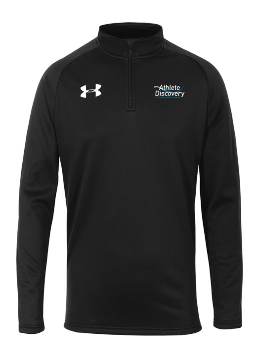 Men's Armour Fleece 1/4 Zip Black