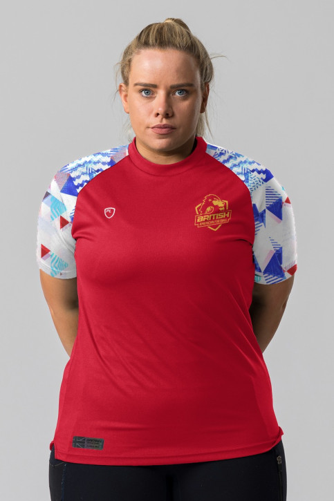 Women's Move Performance Tee Red