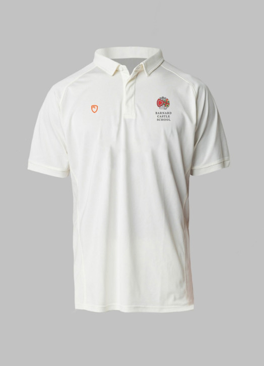 Junior Move Cricket Shirt SS Cream