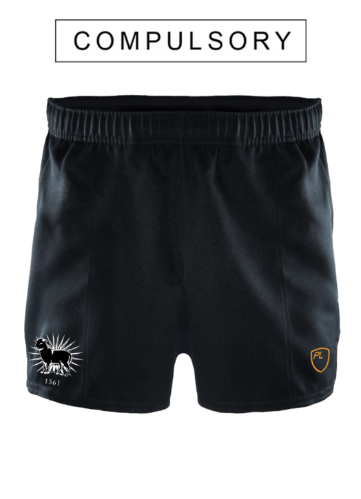 Junior Blitz Rugby Shorts Black