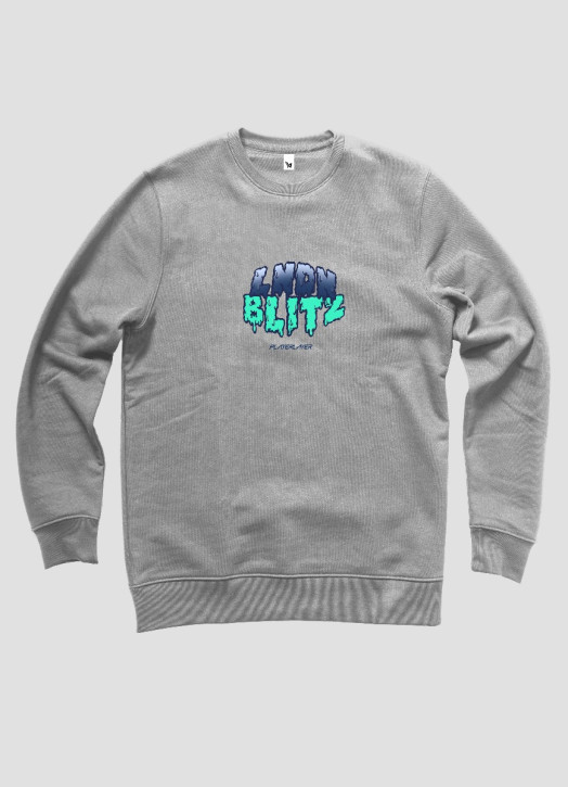 London Blitz Sweatshirt Grey Marle