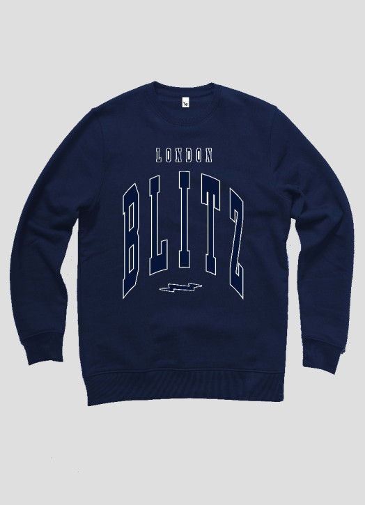 London Blitz Sweatshirt Navy Blue
