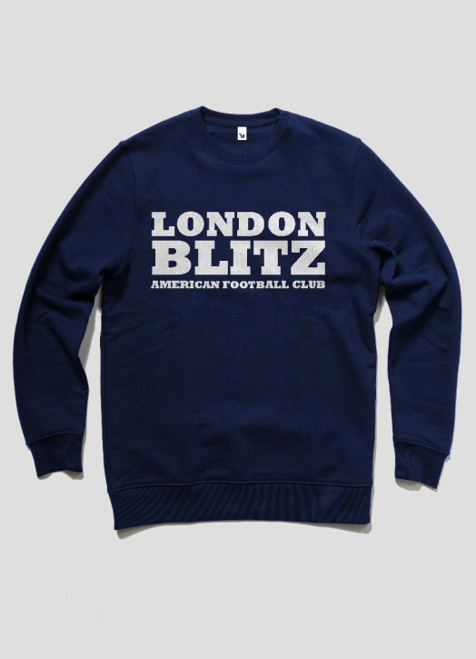 London Blitz Sweatshirt Navy Blue
