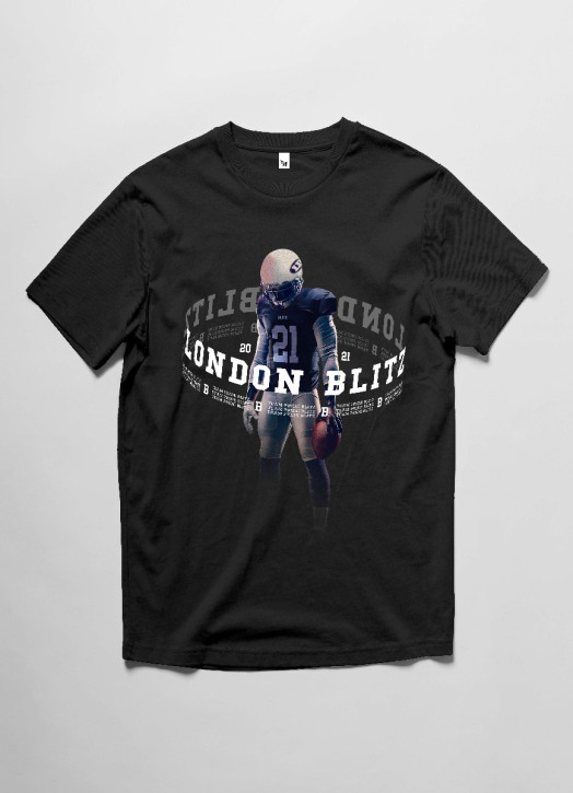London Blitz Tee Black