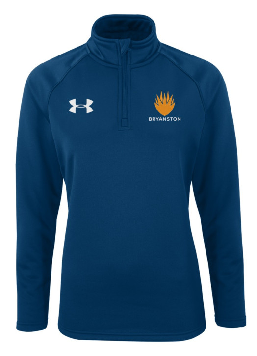 Women's Armour Fleece 1/4 Zip Navy Blue