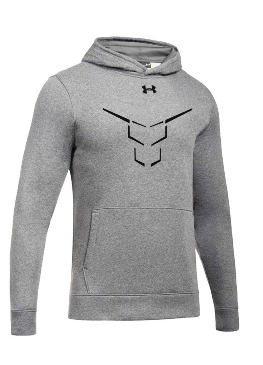 Hustle Fleece Hoody Grey Marle