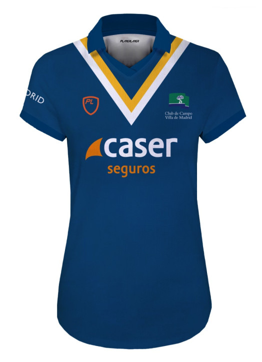 Women's Court Shirt C/S Navy Blue