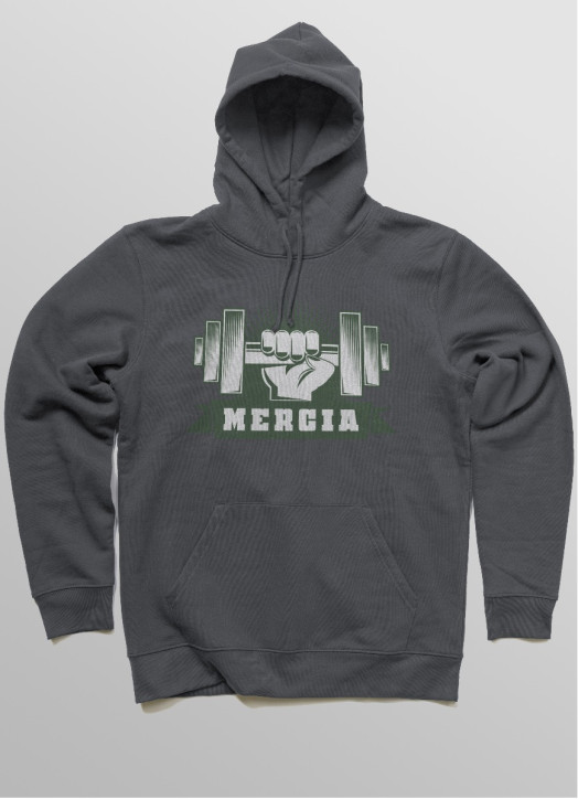 Men's Hoodie Gunmetal Grey