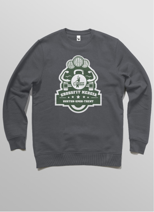 Unisex Sweatshirt Gunmetal Grey