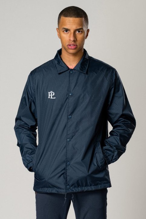 Coach jacket blue top