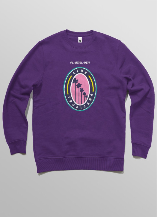 Unisex Sweatshirt Purple