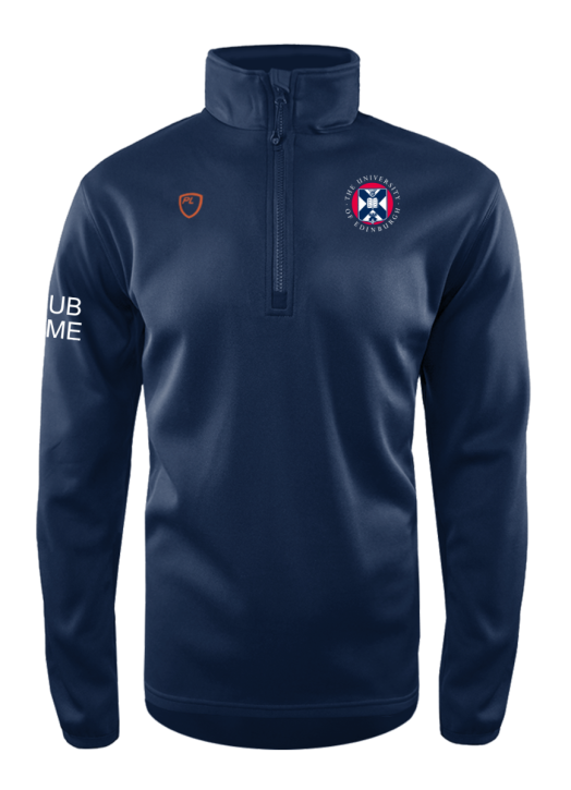Men's Quarter Zip MidLayer Navy Blue