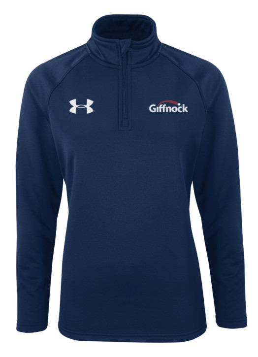 Women's Armour Fleece 1/4 Zip Navy Blue
