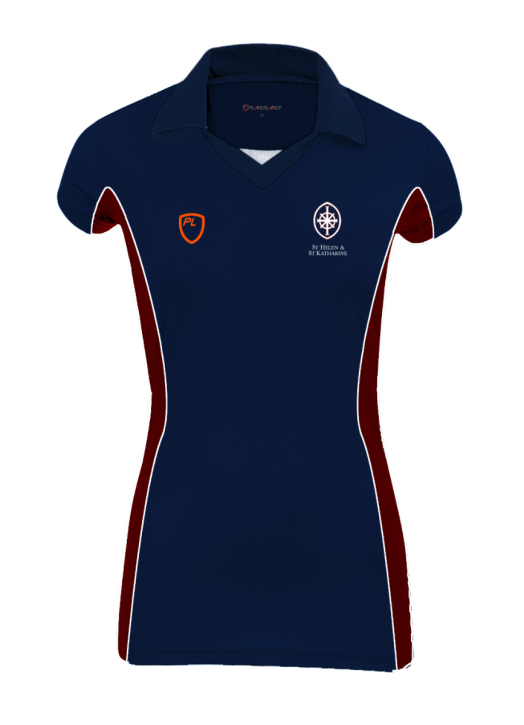 Women's Court Shirt C/S Navy Blue