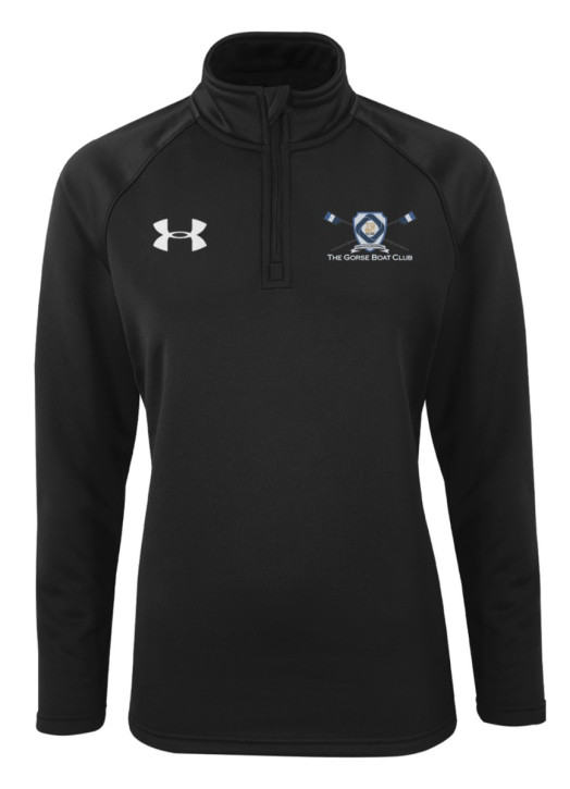 Women's Armour Fleece 1/4 Zip Black