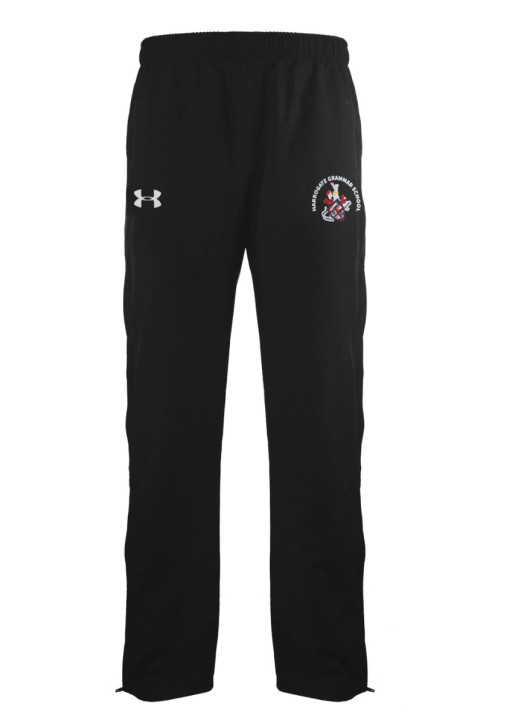 Men's Full Zip Trackpant Black