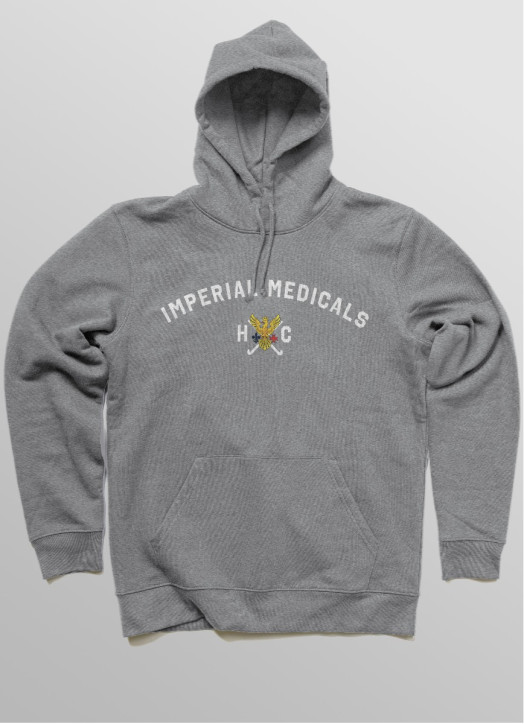 Men's Hoodie Grey Marle