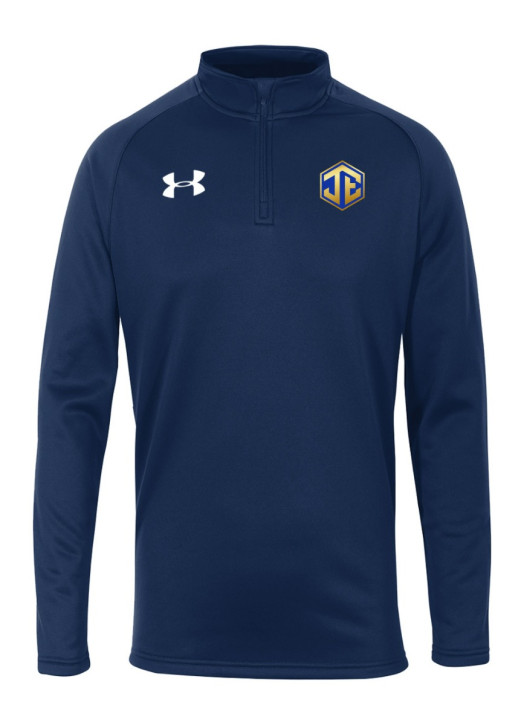 Men's Armour Fleece 1/4 Zip Navy Blue