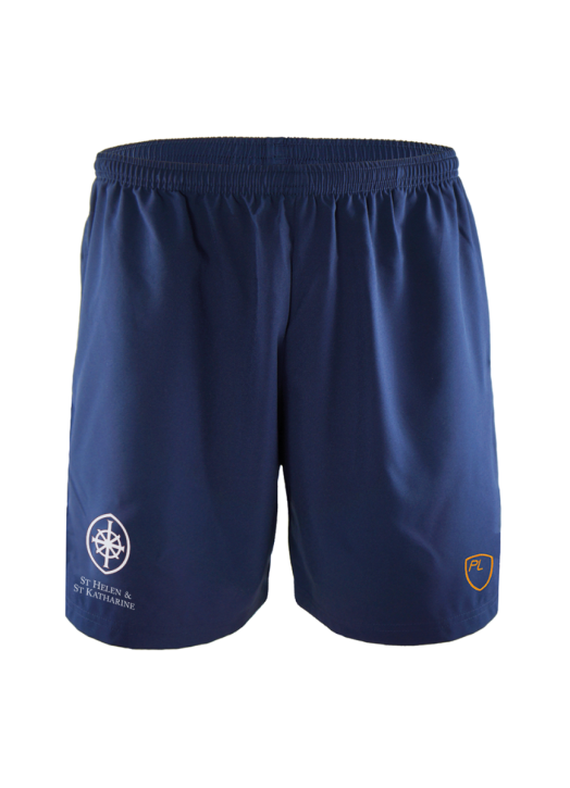 Junior Blitz Field Shorts Pockets Navy B