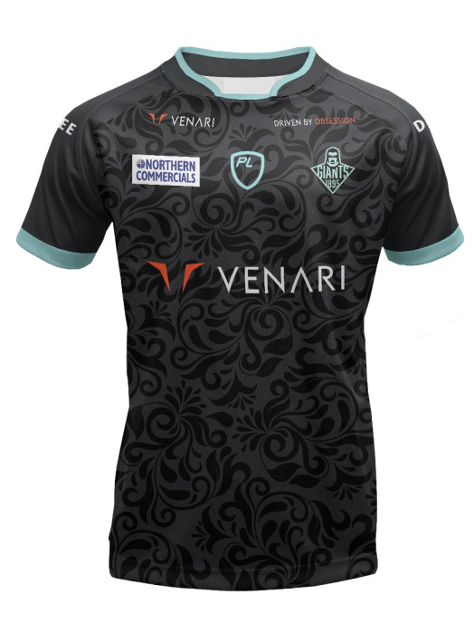 Junior Rep Rugby Jersey - Stand Black