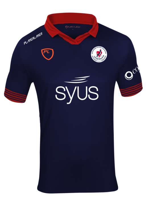 Junior Turf Field Shirt SS Navy Blue