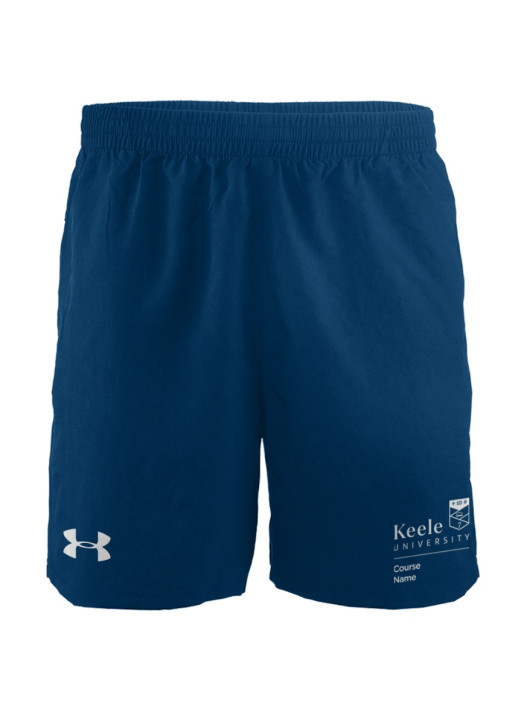 Men's Elite Woven Short 6 Inch Navy Blue