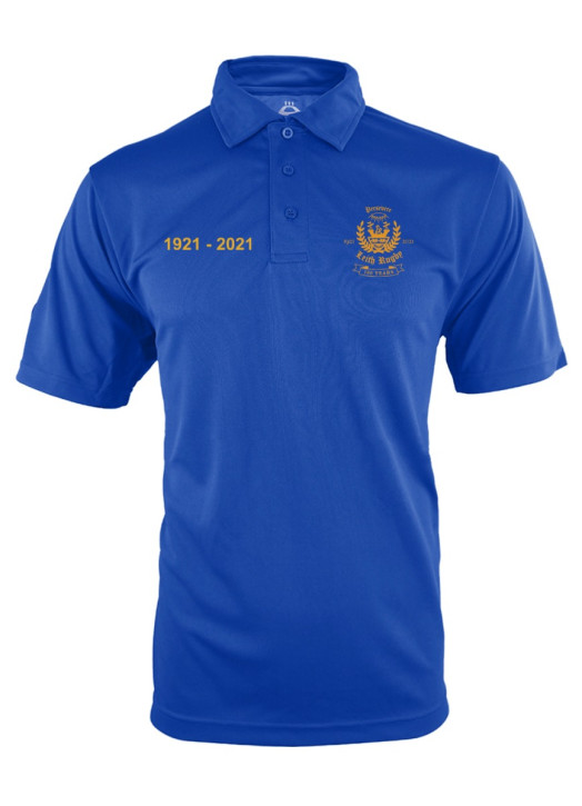 Men's Performance Polo Royal Blue