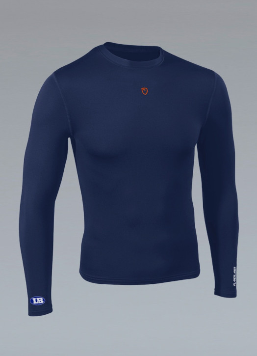 Men's BaseLayer Top LS Crew Navy Blue