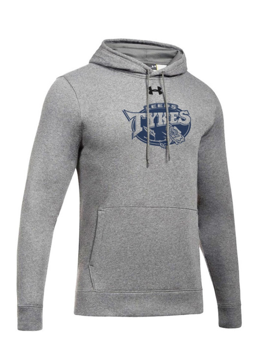 Youth Hustle Fleece Hoody Grey Marle